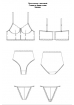 Методичка  “Конструирование и моделирование бюстье на косточке с вытачкой, слипов на талии и бикини”