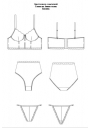 Методичка  “Конструирование и моделирование бюстье на косточке с вытачкой, слипов на талии и бикини”