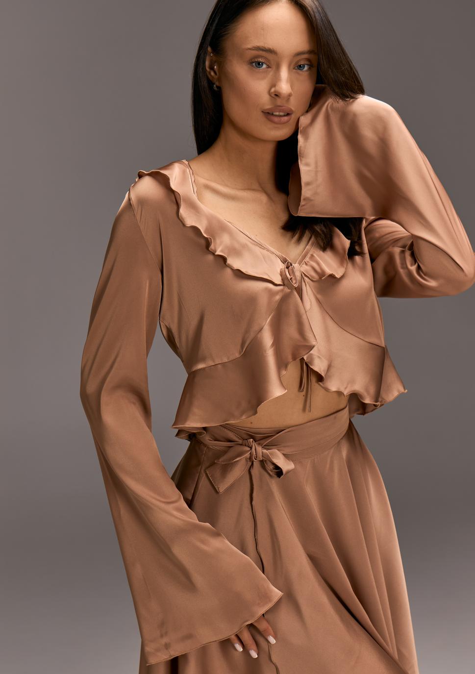 Выкройка блуза Джули+ИНСТРУКЦИЯ