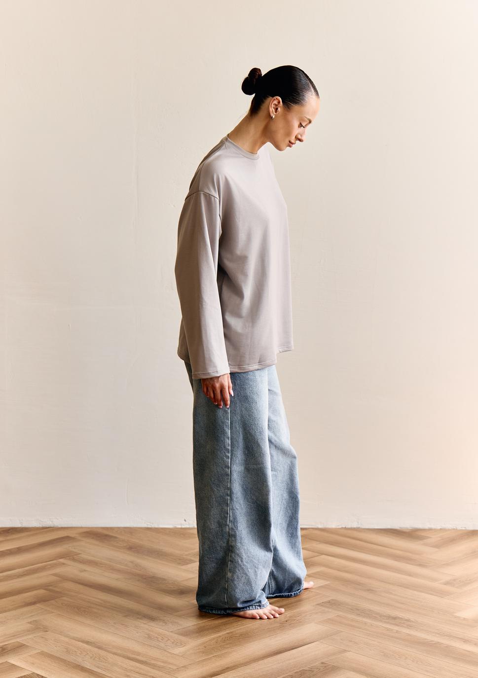 Выкройка лонгслив оверсайз Свэн+ИНСТРУКЦИЯ