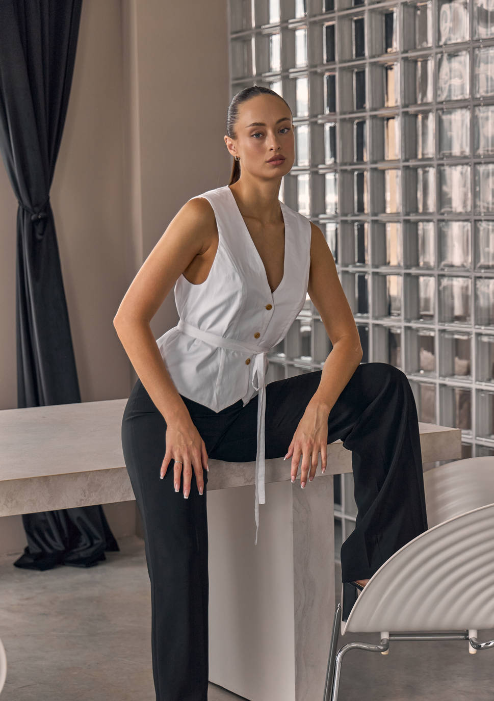 Выкройка жилетка Надин+ИНСТРУКЦИЯ Выкройка жилетка Надин+ИНСТРУКЦИЯ